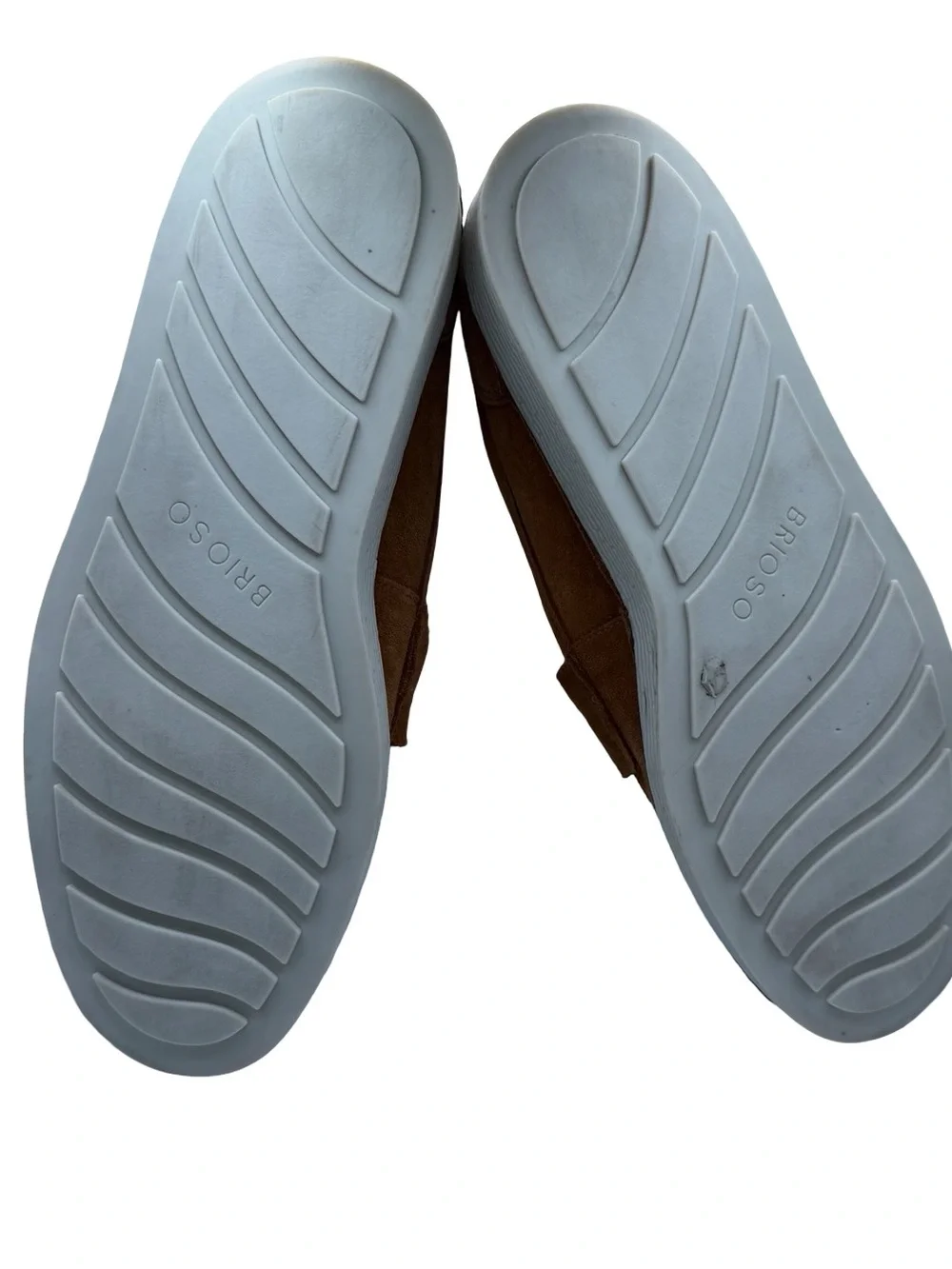 Brisco | Women’s Suede & Leather Gingerbread Penny Loafers | 7.5